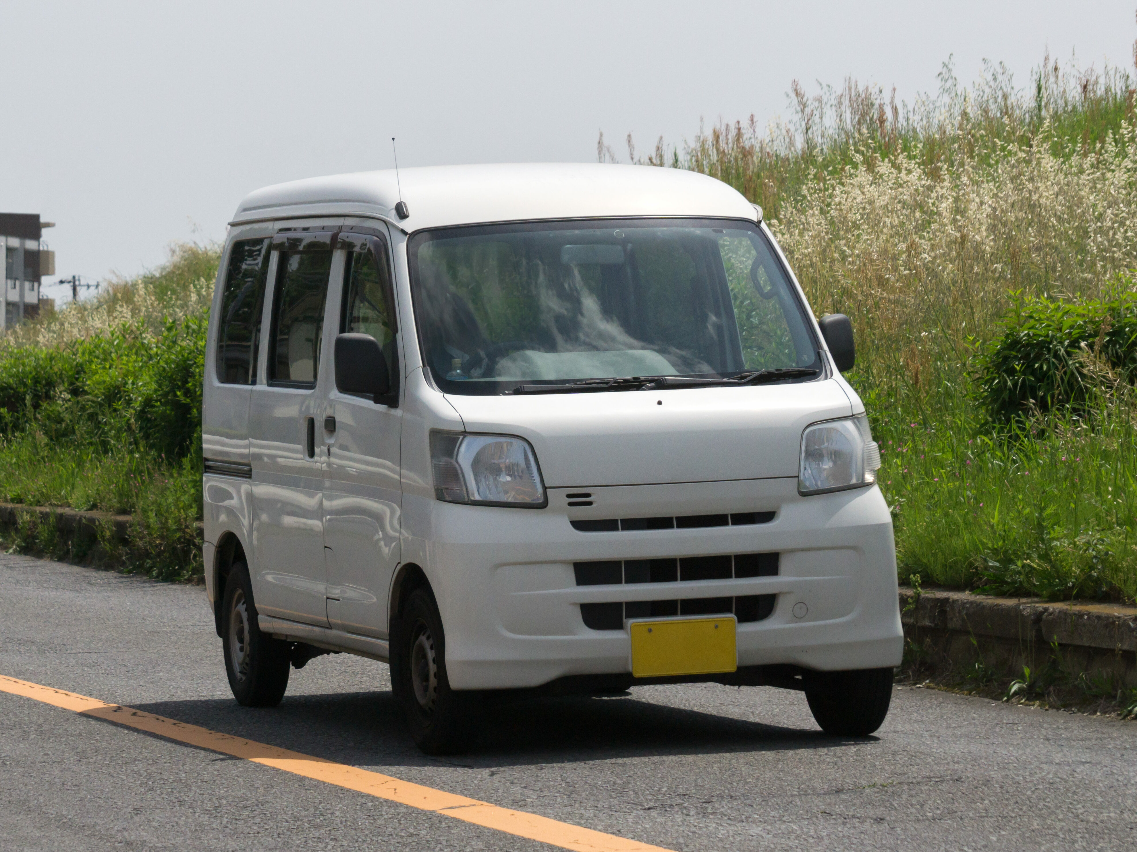 軽ワゴン車 走行